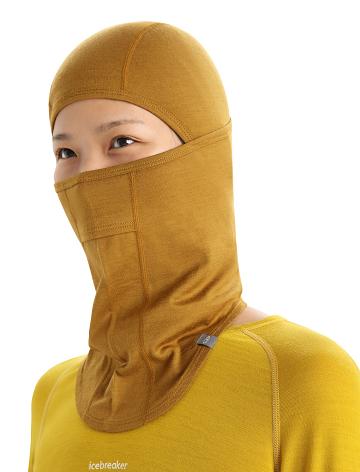 Dámské Čelenky Icebreaker Unisex Merino Oasis Balaclava Hnědé | CZ 1480KORI